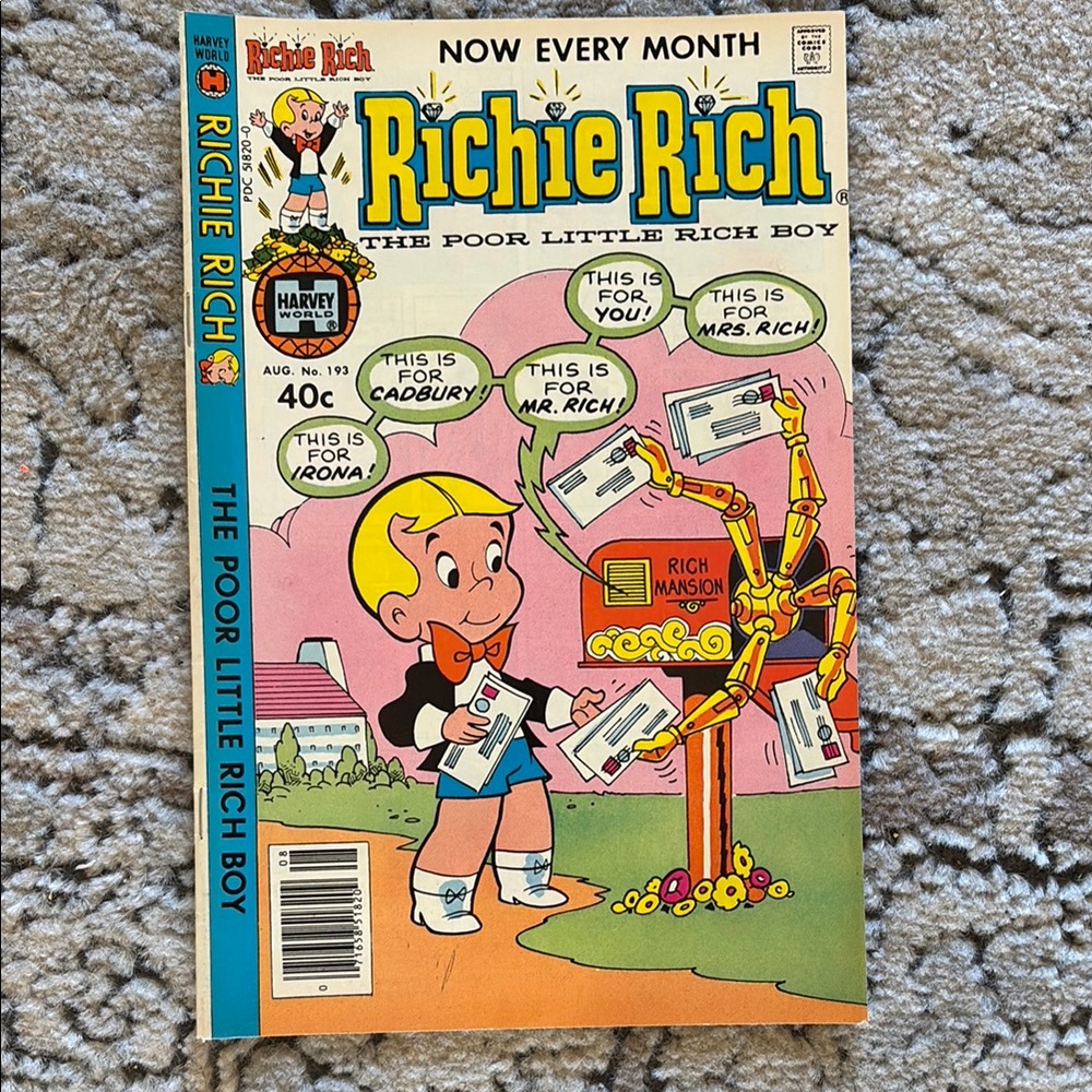 Richie Rich Comic Book
